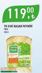 TARIM KREDİ BİRLİK ESKİ KAŞAR PEYNİRİ İNEK 350 G TARIM KREDİ BİRLİK ESKİ KAŞAR PEYNİRİ İNEK 350 G